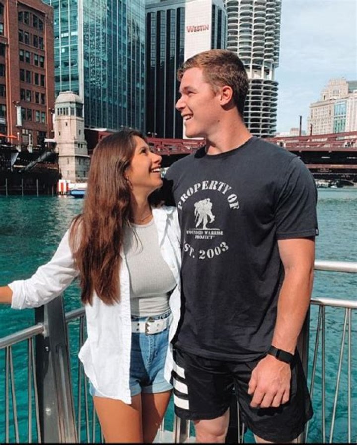 Henry Davis with his girlfriend Sofia Taranis. celebsfortune.com
