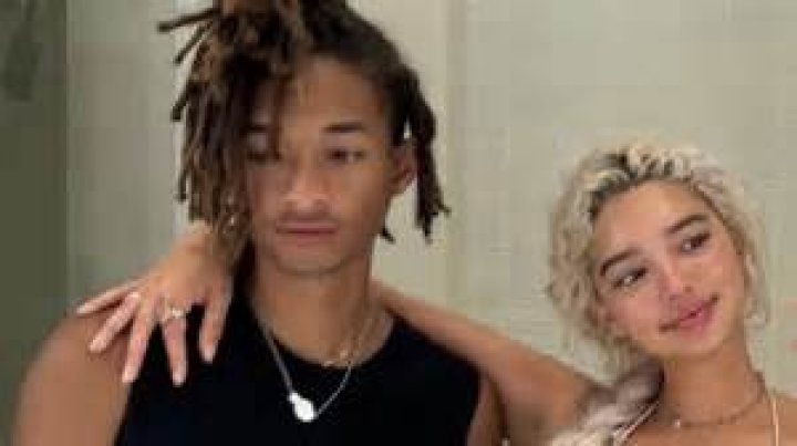 Jaden Smith with his ex-girlfriend Sarah Snyder.