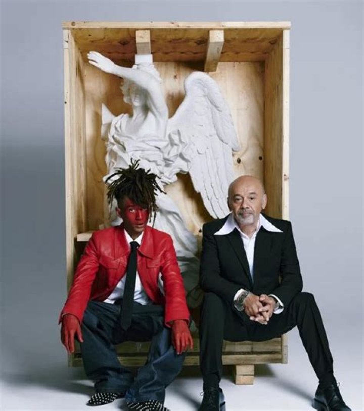 Jaden Smith with his first girlfriend.