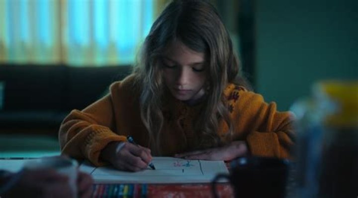 Naila Schuberth on the set of Liebes Kind, Courtesy of Netflix 2023