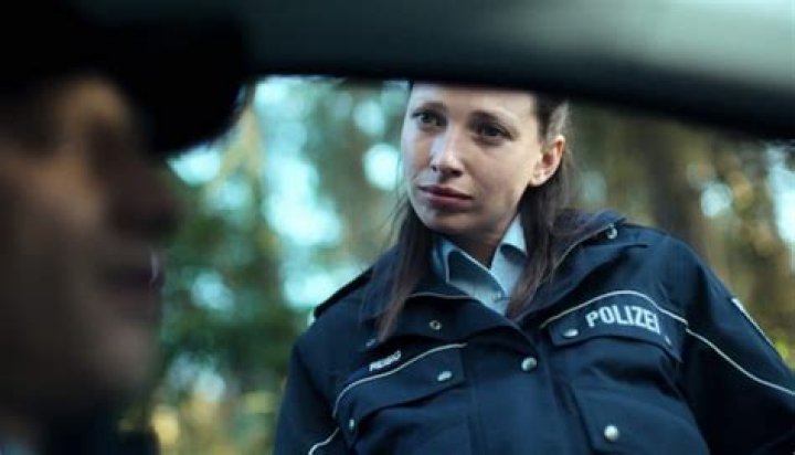 Seraphina Maria Schweiger as Ines Reisig on the set of Liebes Kind, Courtesy of Netflix 2023