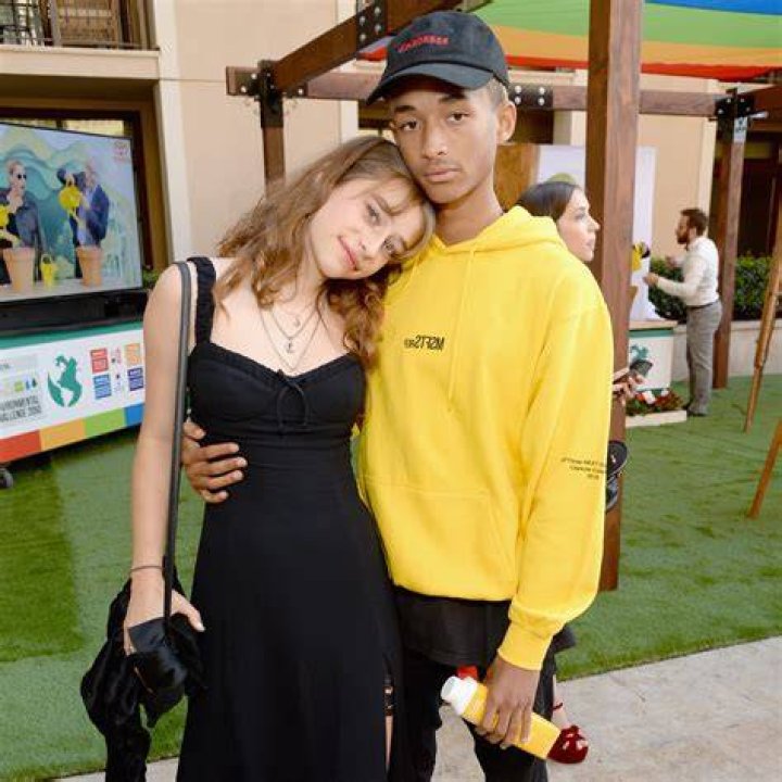 Smith with his former girlfriend Odessa Adlon.